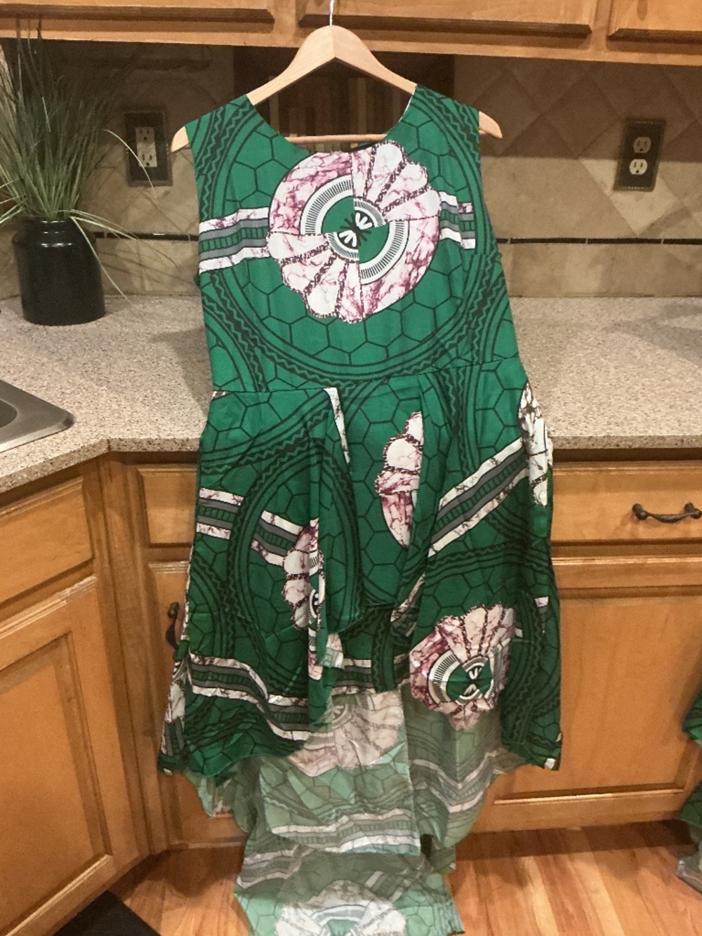 New Green Hi Low Dress multiple sizes